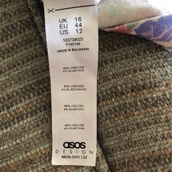 Super soft stretchy ASOS midi dress - Picture 5 of 5